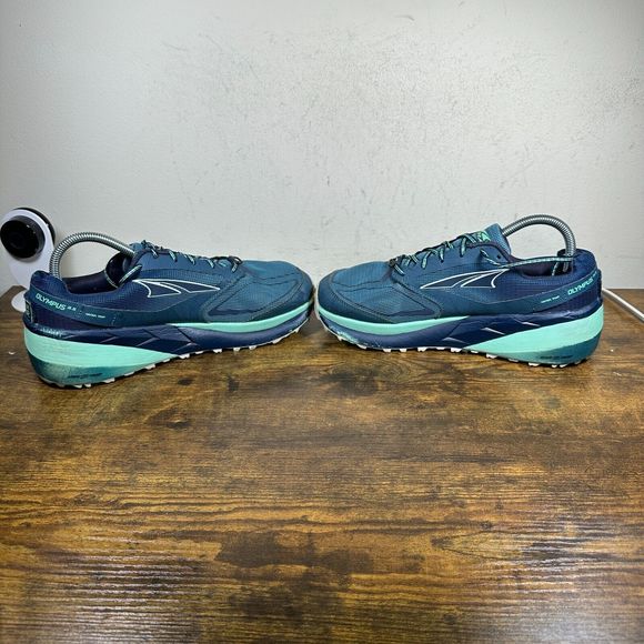 Altra Olympus 3.5 Trail‎ Running Blue Green Shoes Sneakers Women's Size - Picture 5 of 8